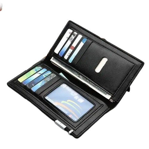 Modern Men's Leather Bi-Fold Wallet - 2 Pcs Stylish & Pocket Friendly ( Buy 1 Get 1 Free Offer )