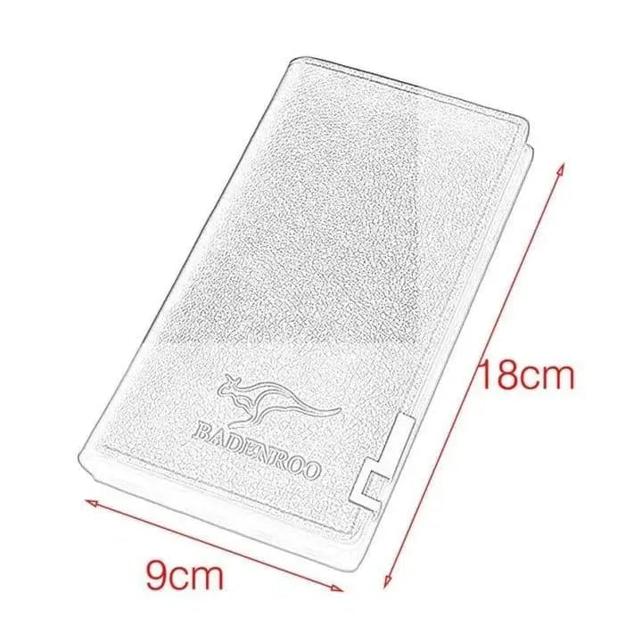 Modern Men's Leather Bi-Fold Wallet - 2 Pcs Stylish & Pocket Friendly ( Buy 1 Get 1 Free Offer )